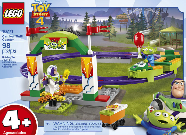 for sale online Carnival Thrill Coaster 10771 LEGO Toy Story